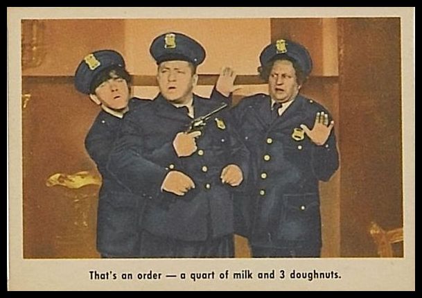 53 That's An Order - A Quart of Milk and 3 Doughnuts